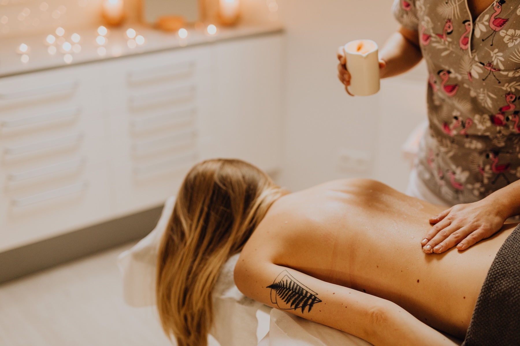 Massage Oil and Massage Oil Candles