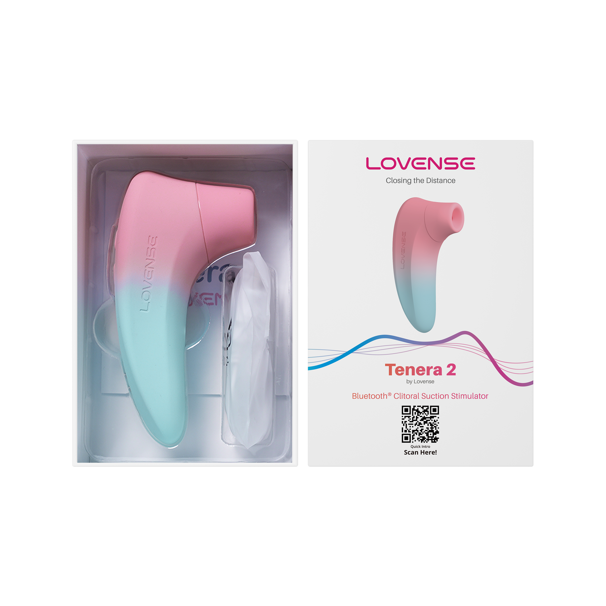 Lovense Tenera 2 shown inside its retail packaging