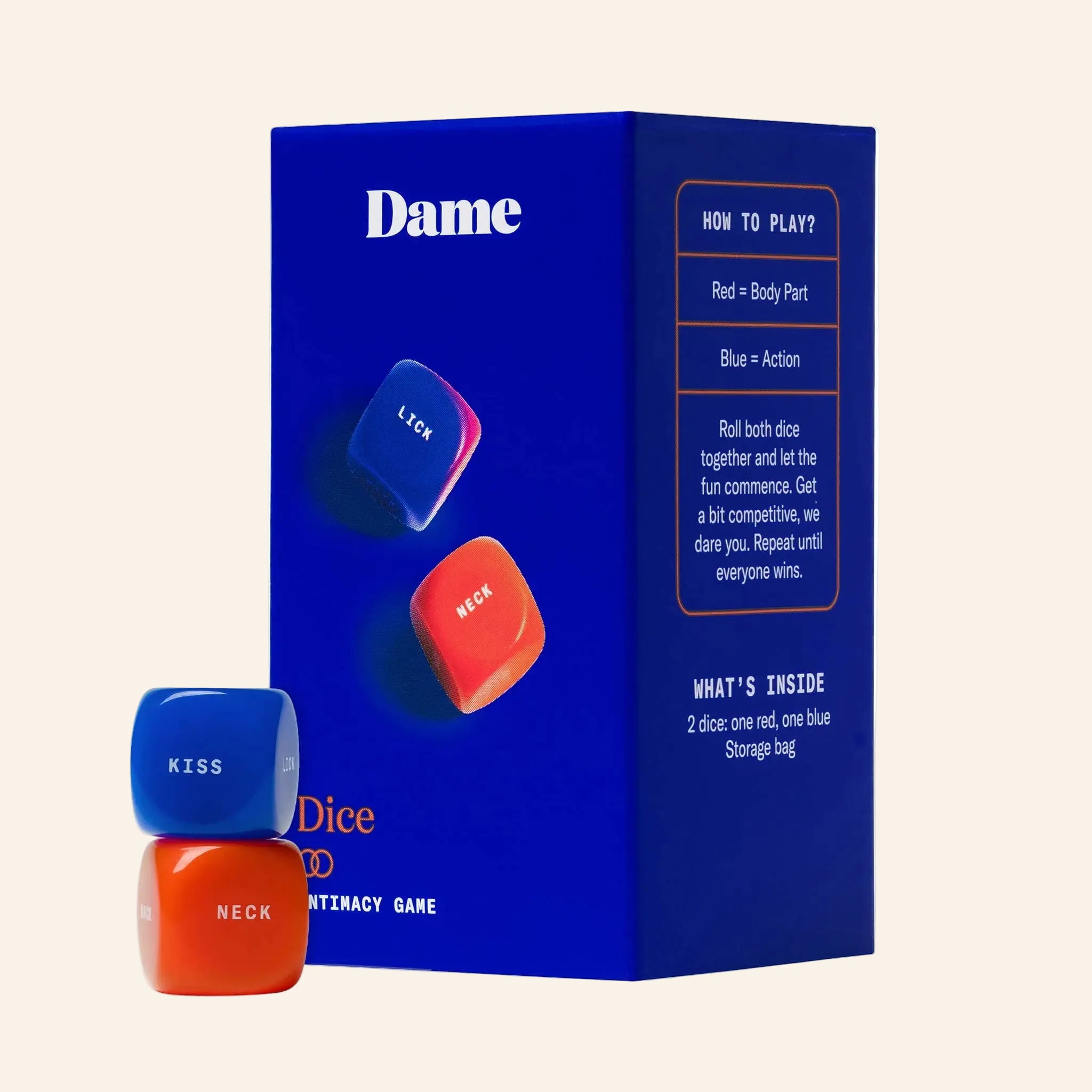 Dame Dice Couples Game - Fable and Femme