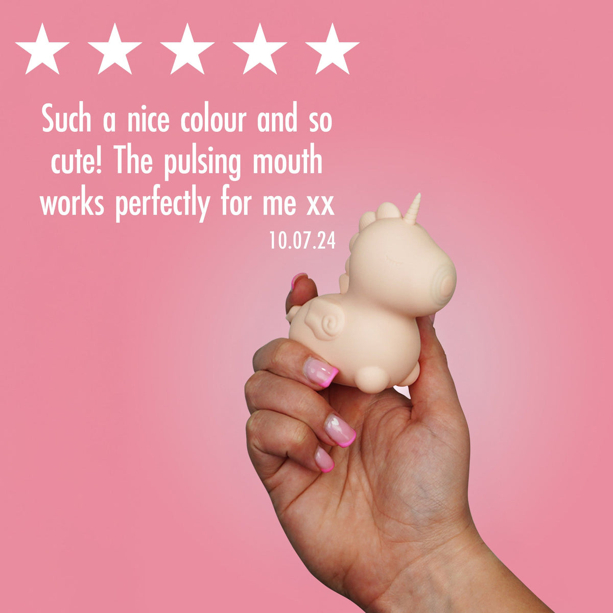 Unihorn Heart Throb clitoral vibrator