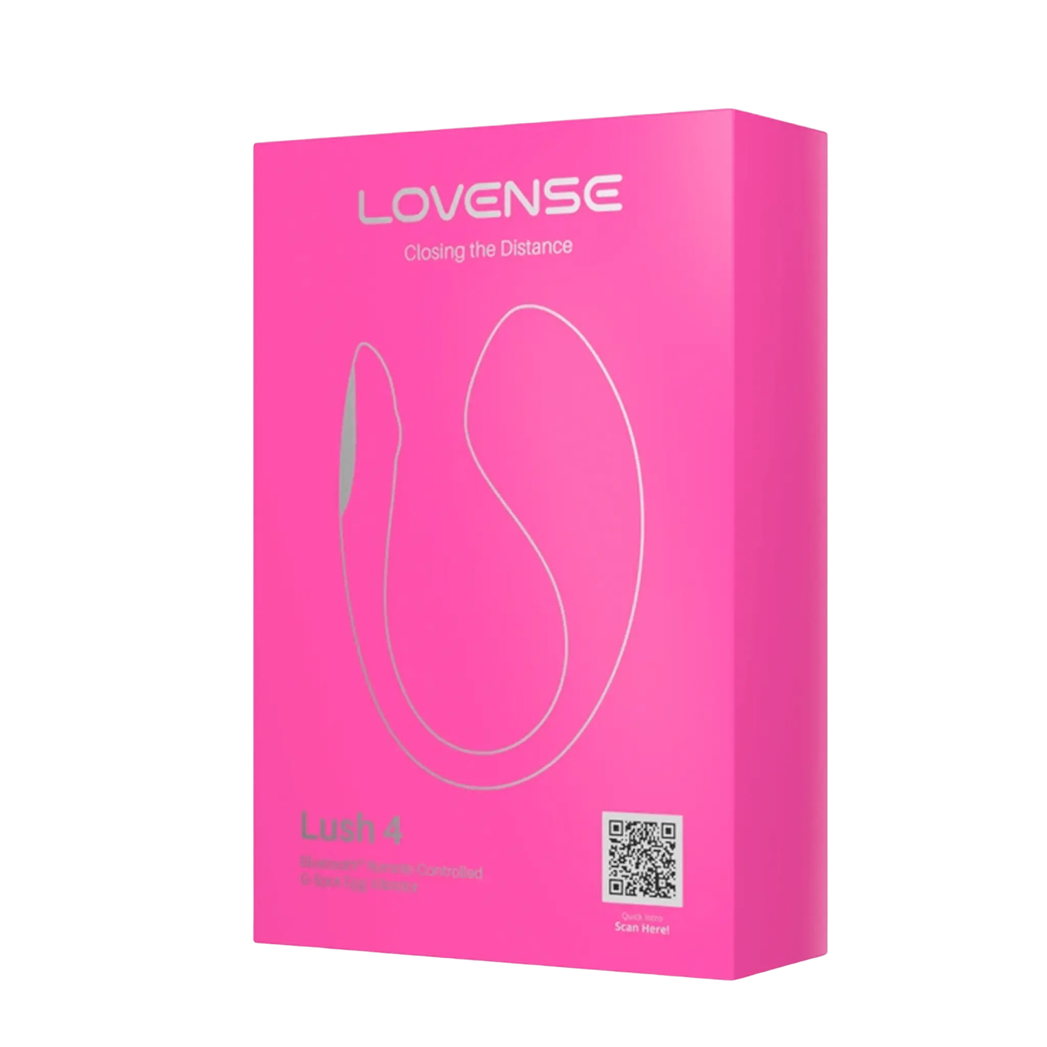 Lovense Remote app controlling Lush 4 vibrator