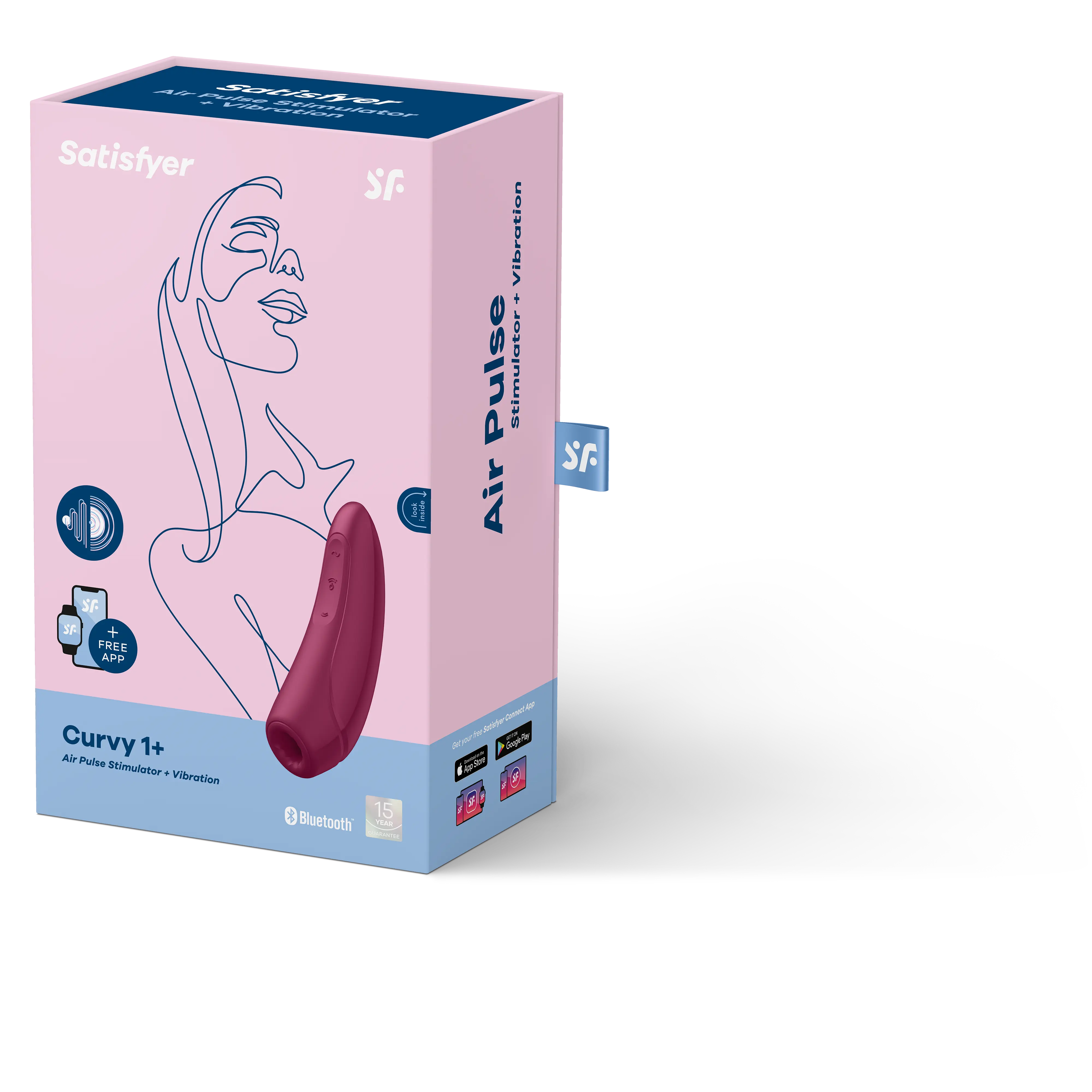 Satisfyer App Enabled Curvy 2+ - Fable and Femme