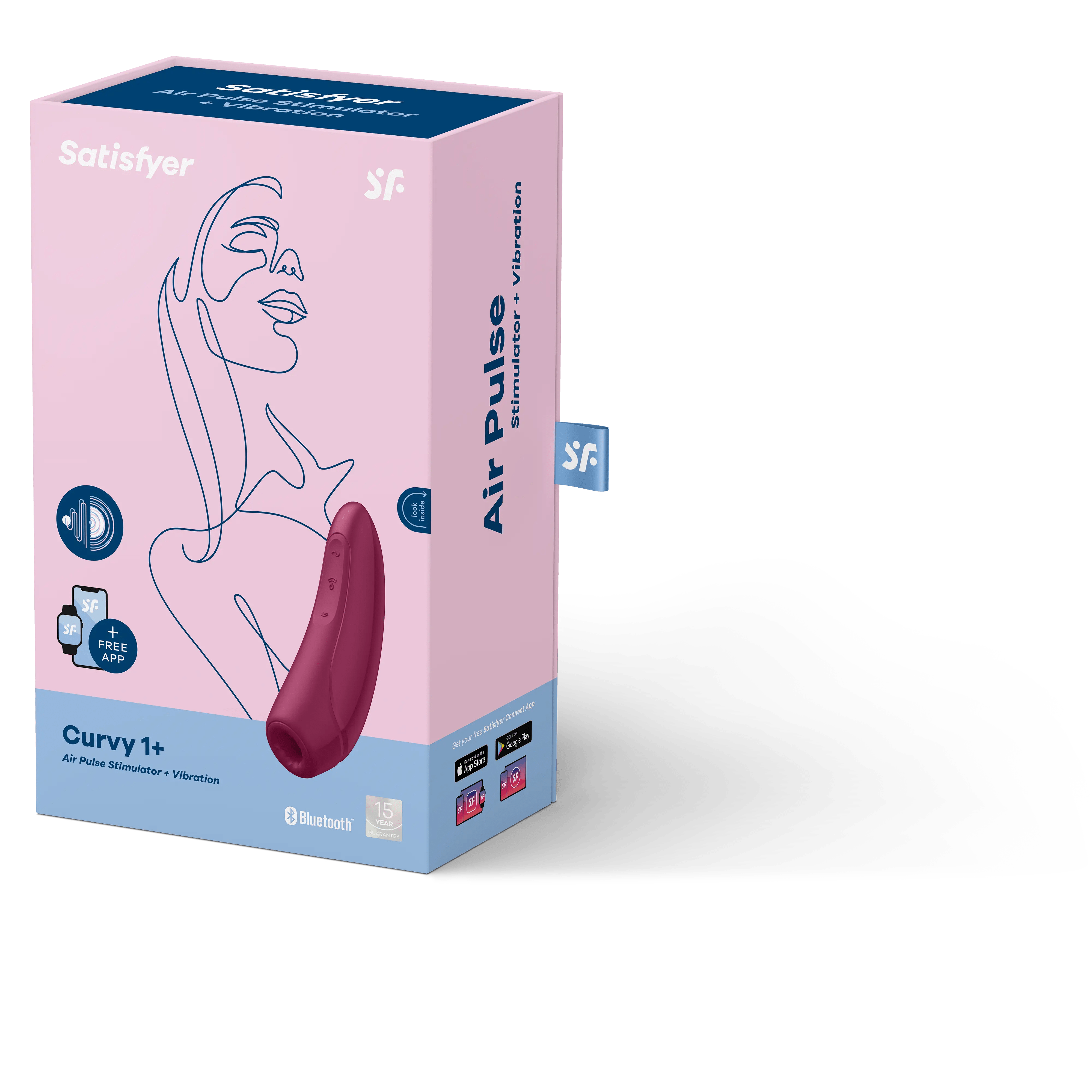 Satisfyer App Enabled Curvy 2+ - Fable and Femme