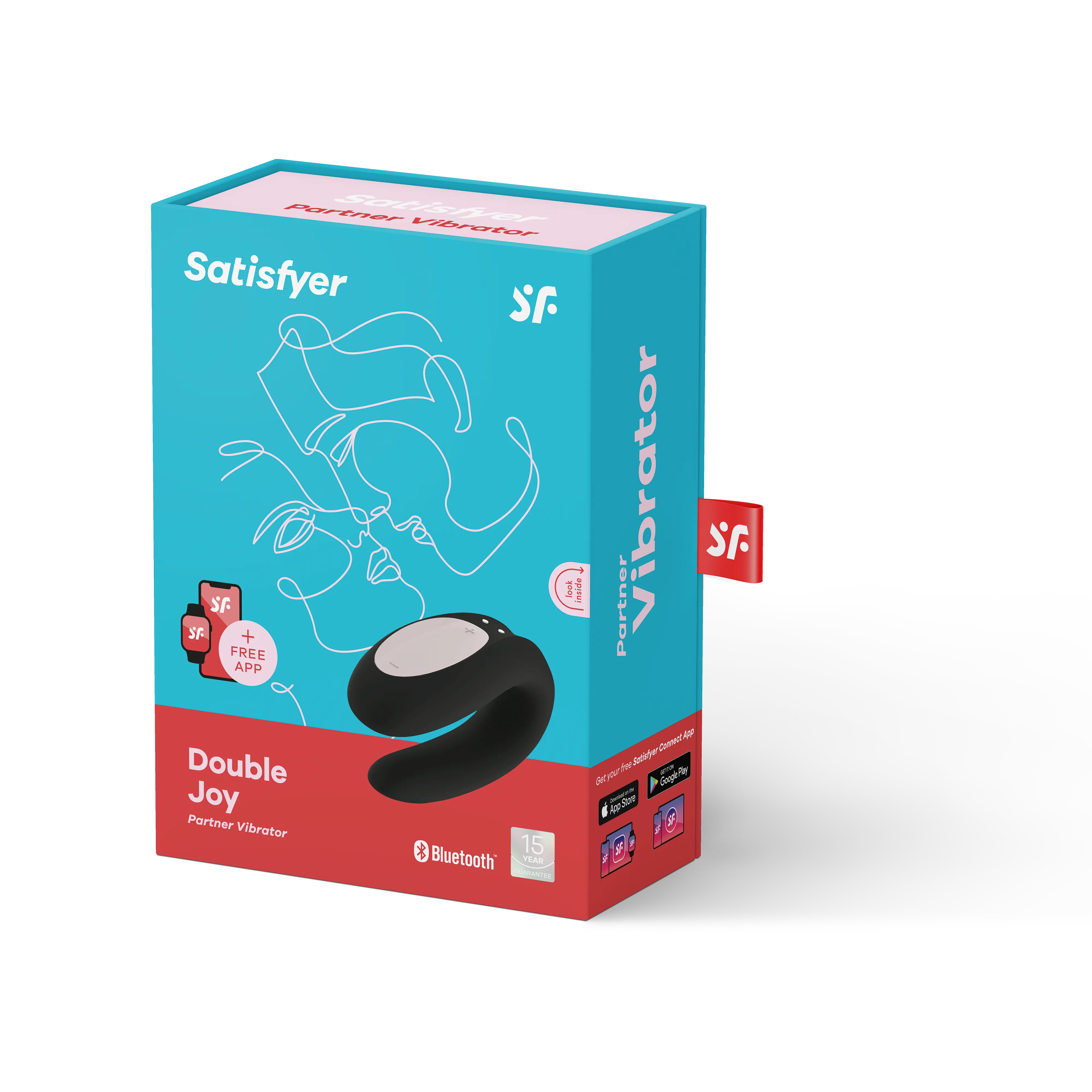 Satisfyer App Enabled Double Joy - Fable and Femme