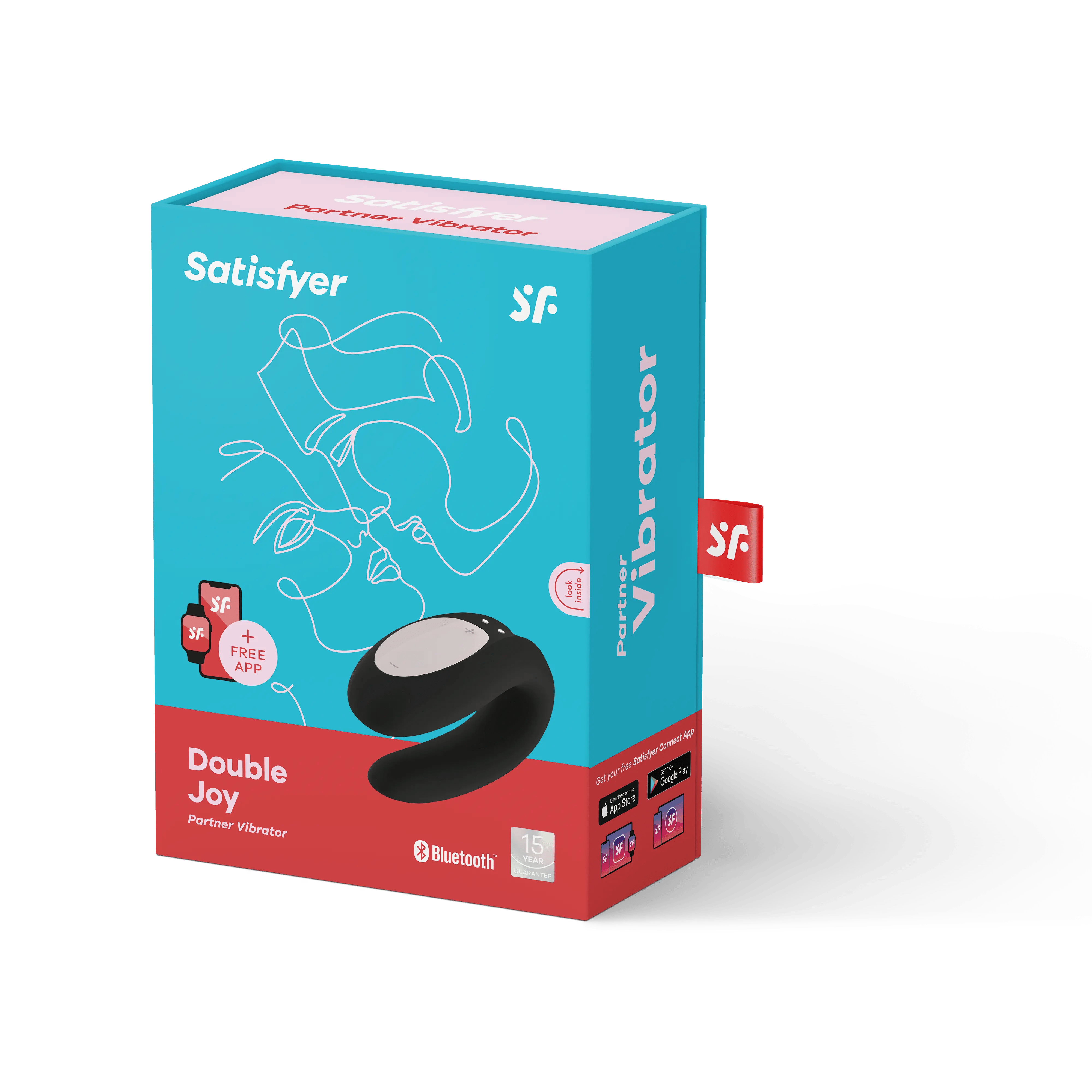 Satisfyer App Enabled Double Joy - Fable and Femme