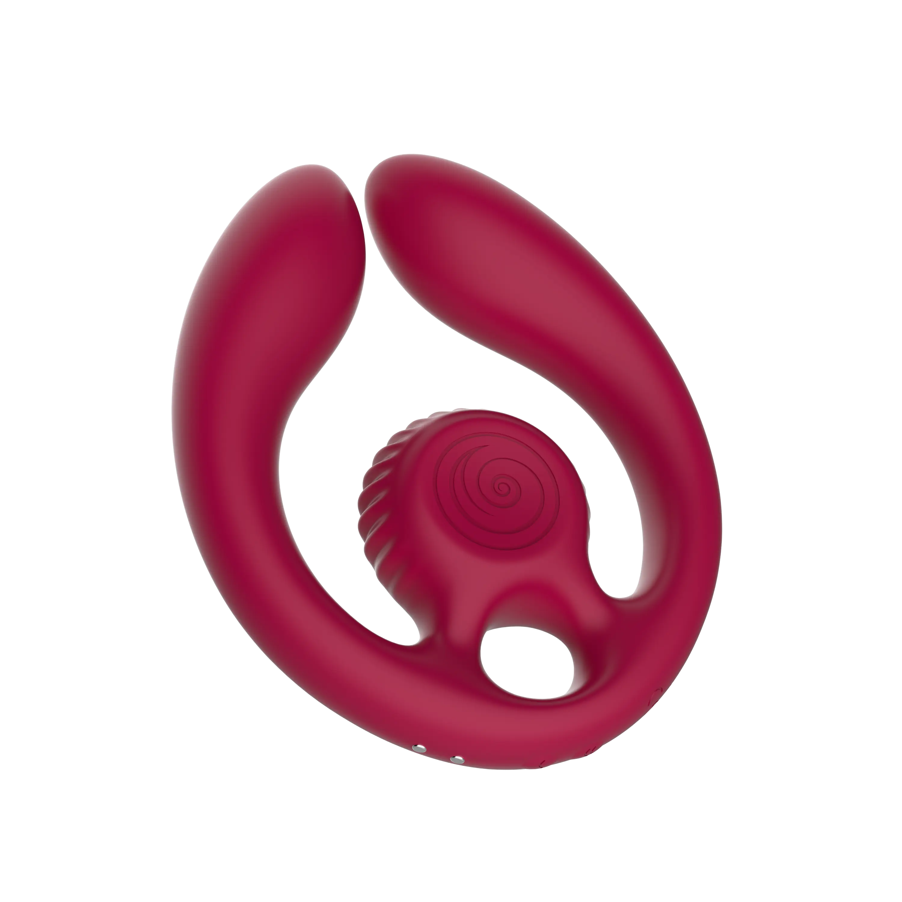 SVibe Snail GIZI Duo Couples Stimulator - Burgundy Svibe