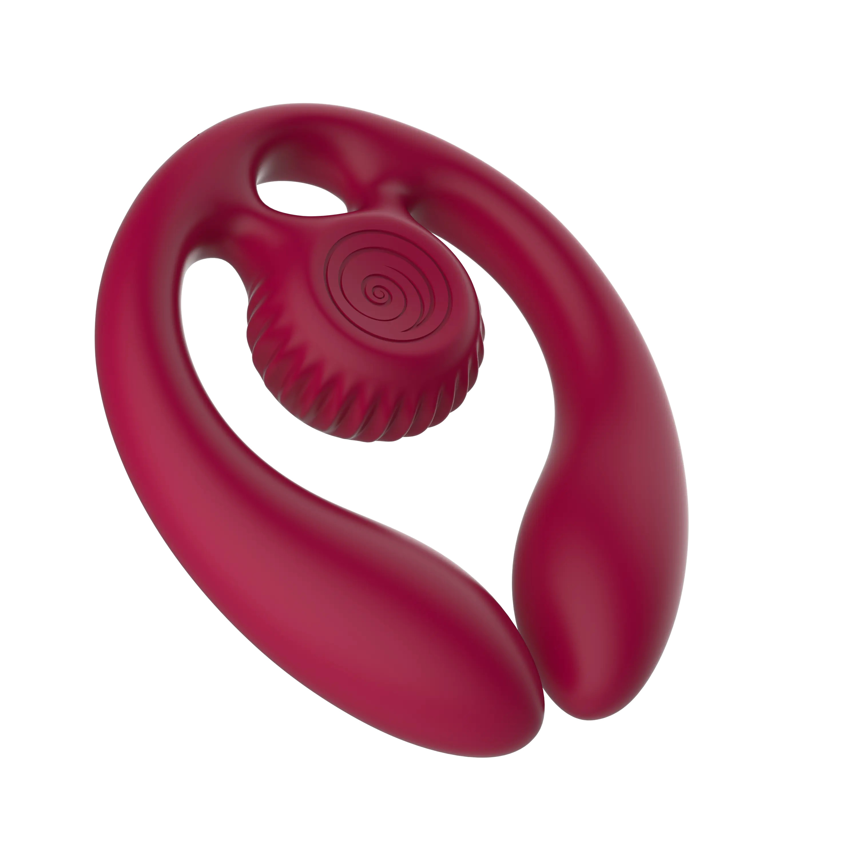 SVibe Snail GIZI Duo Couples Stimulator - Burgundy Svibe