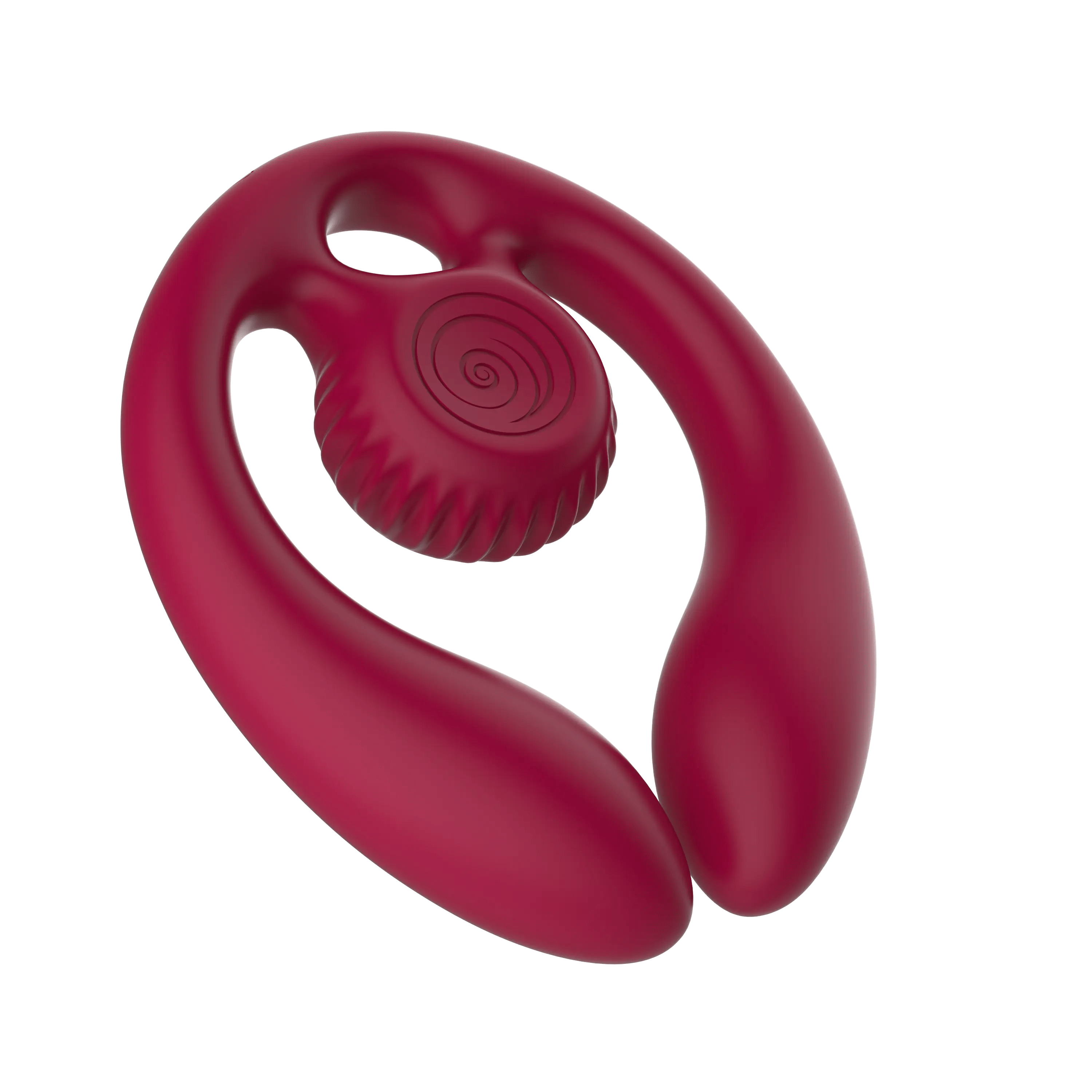 SVibe Snail GIZI Duo Couples Stimulator - Burgundy Svibe