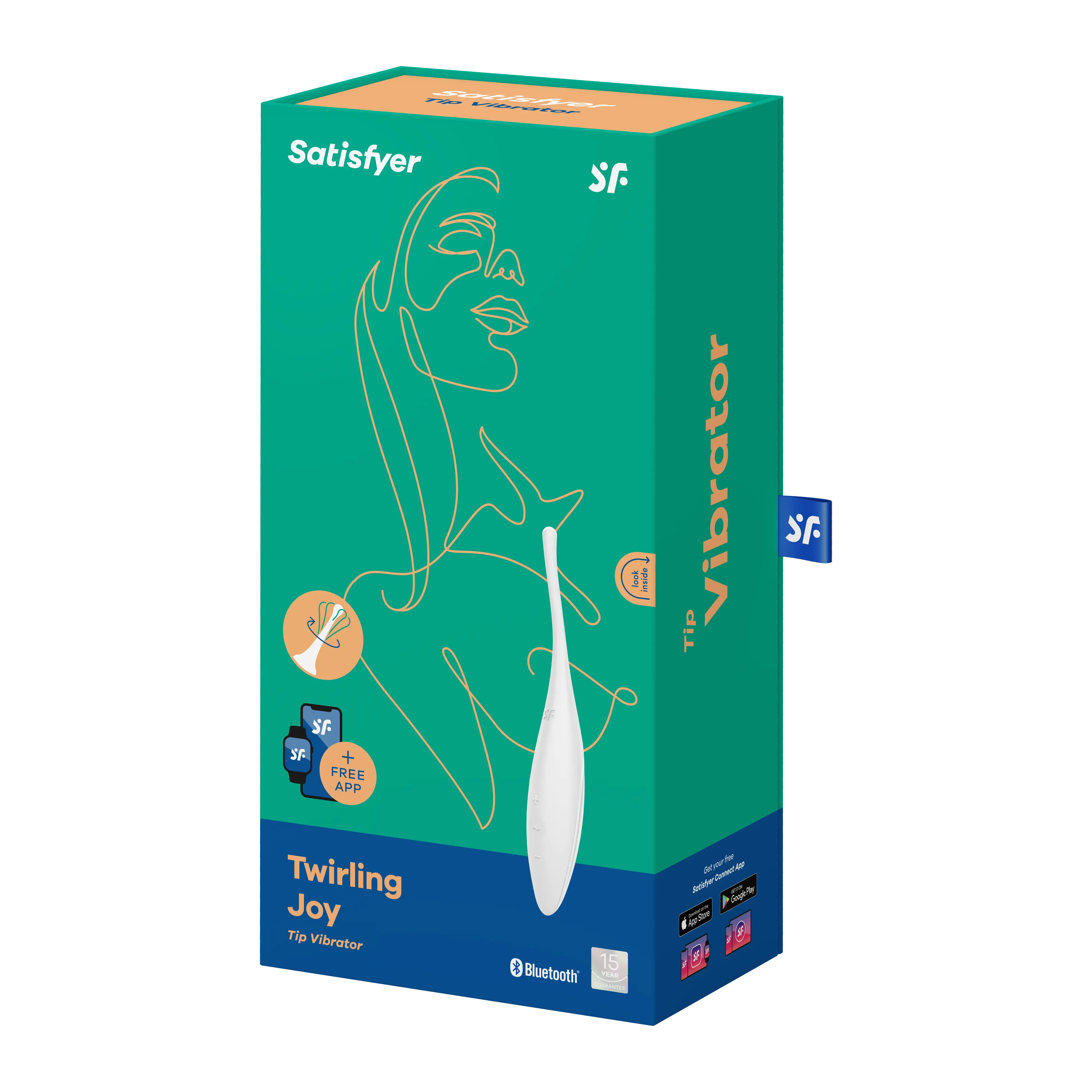 Satisfyer App Enabled Twirling Joy - Fable and Femme