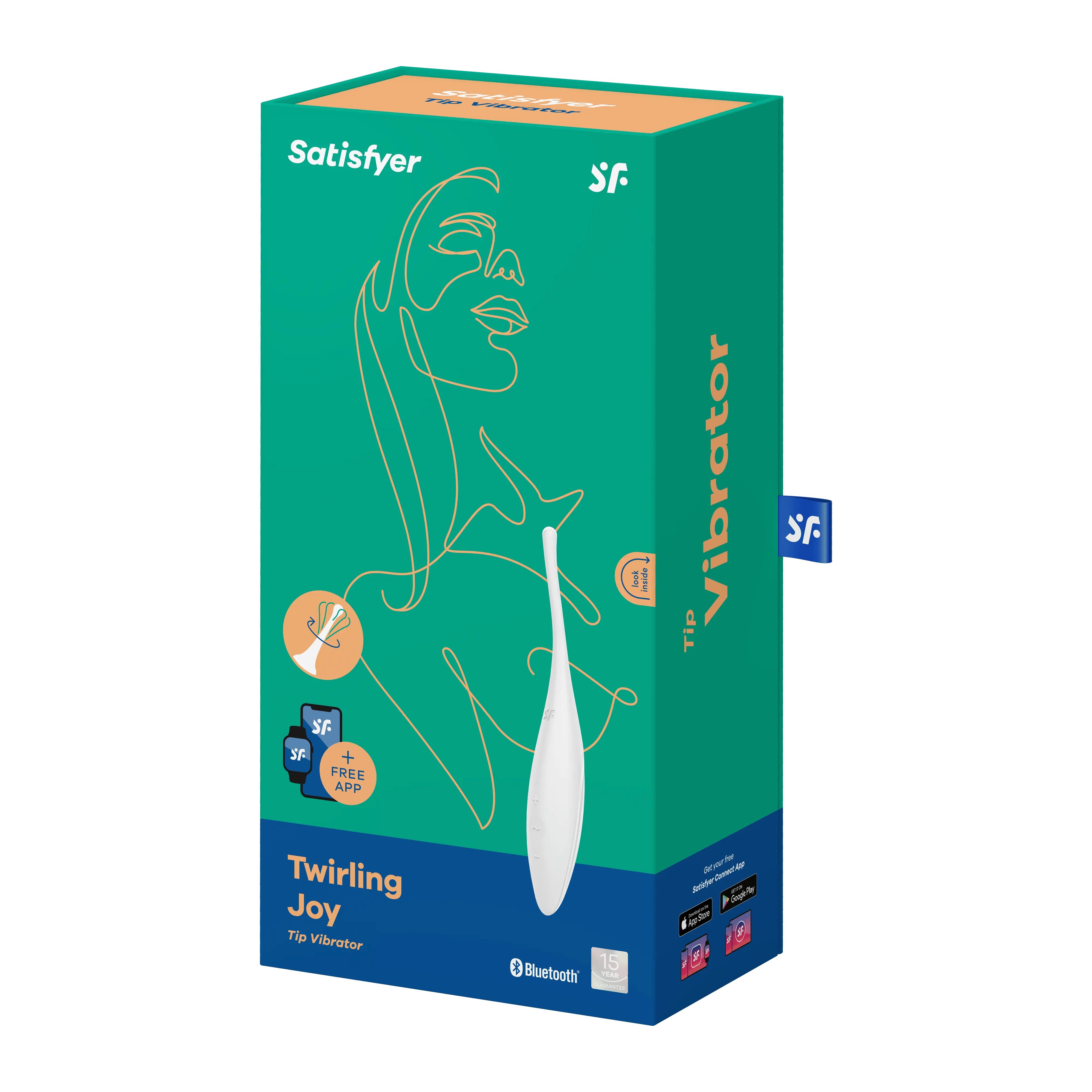 Satisfyer App Enabled Twirling Joy - Fable and Femme