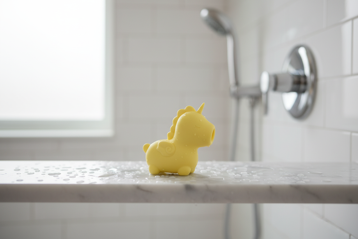 Splashproof Unihorn Bean Blossom in the shower