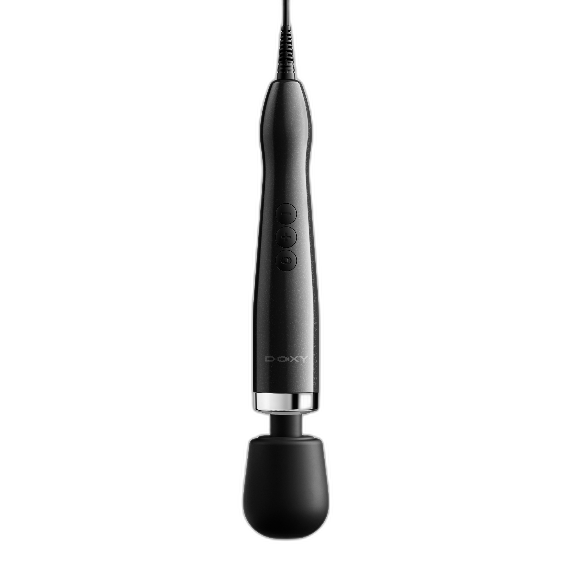 Doxy Die Cast Max Plug-in wand massager in Black