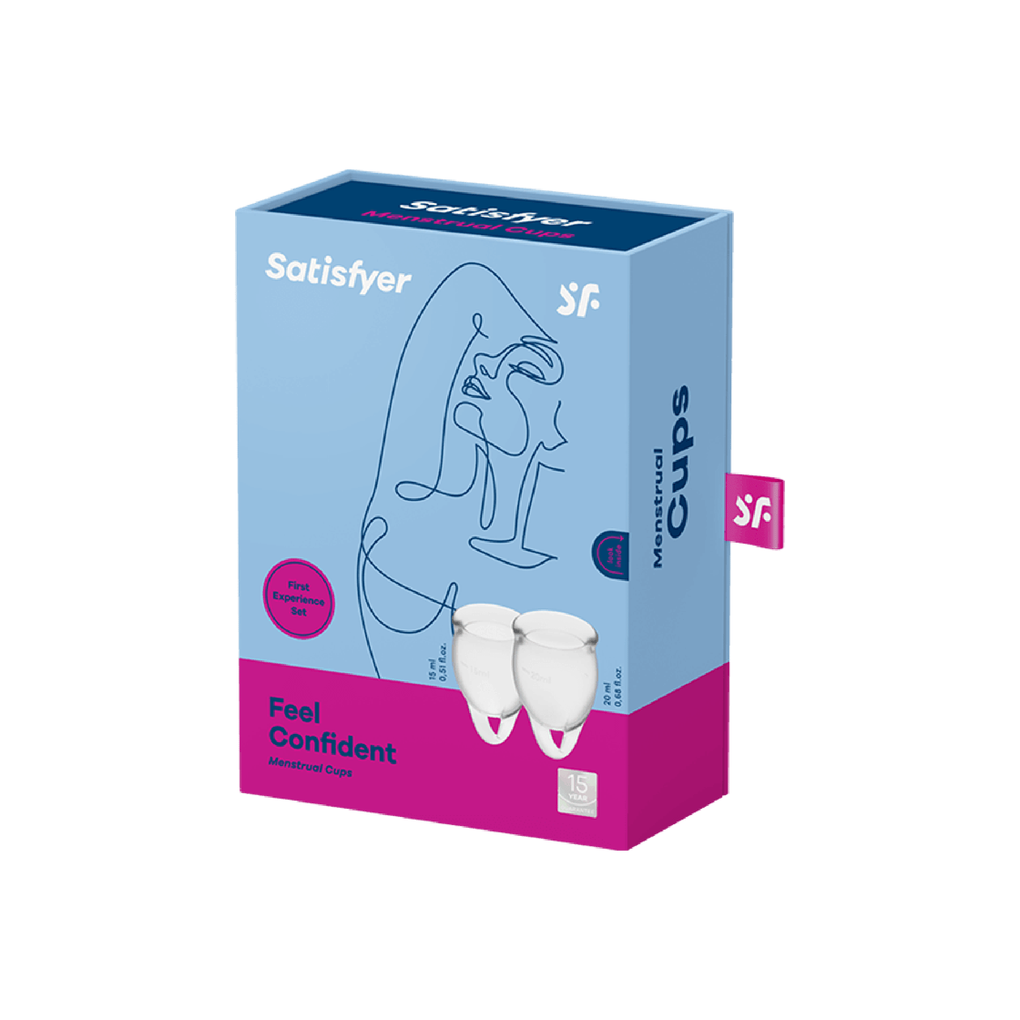 Satisfyer Feel Confident Menstrual Cups