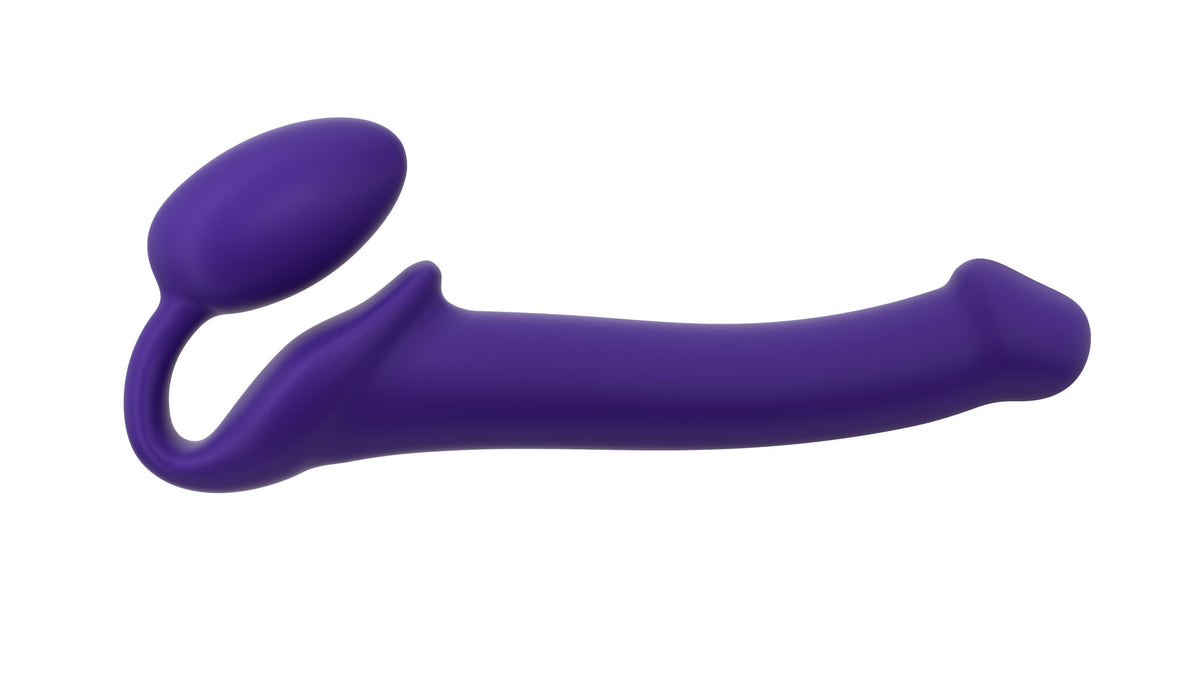 Strap On Me Bendable Strapless Strap-On in Purple, side view