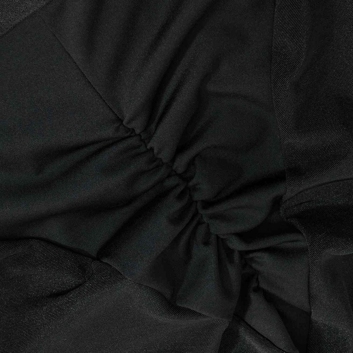 Strap On Me Halo Lingerie Harness, ruched back close-up
