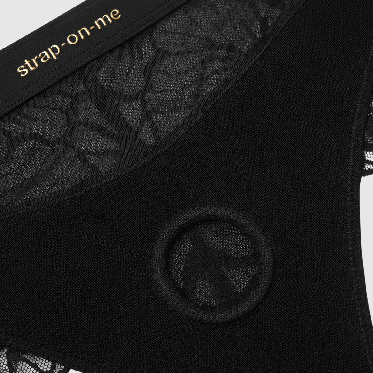 Strap On Me Sublime Lingerie Harness, O-ring close-up