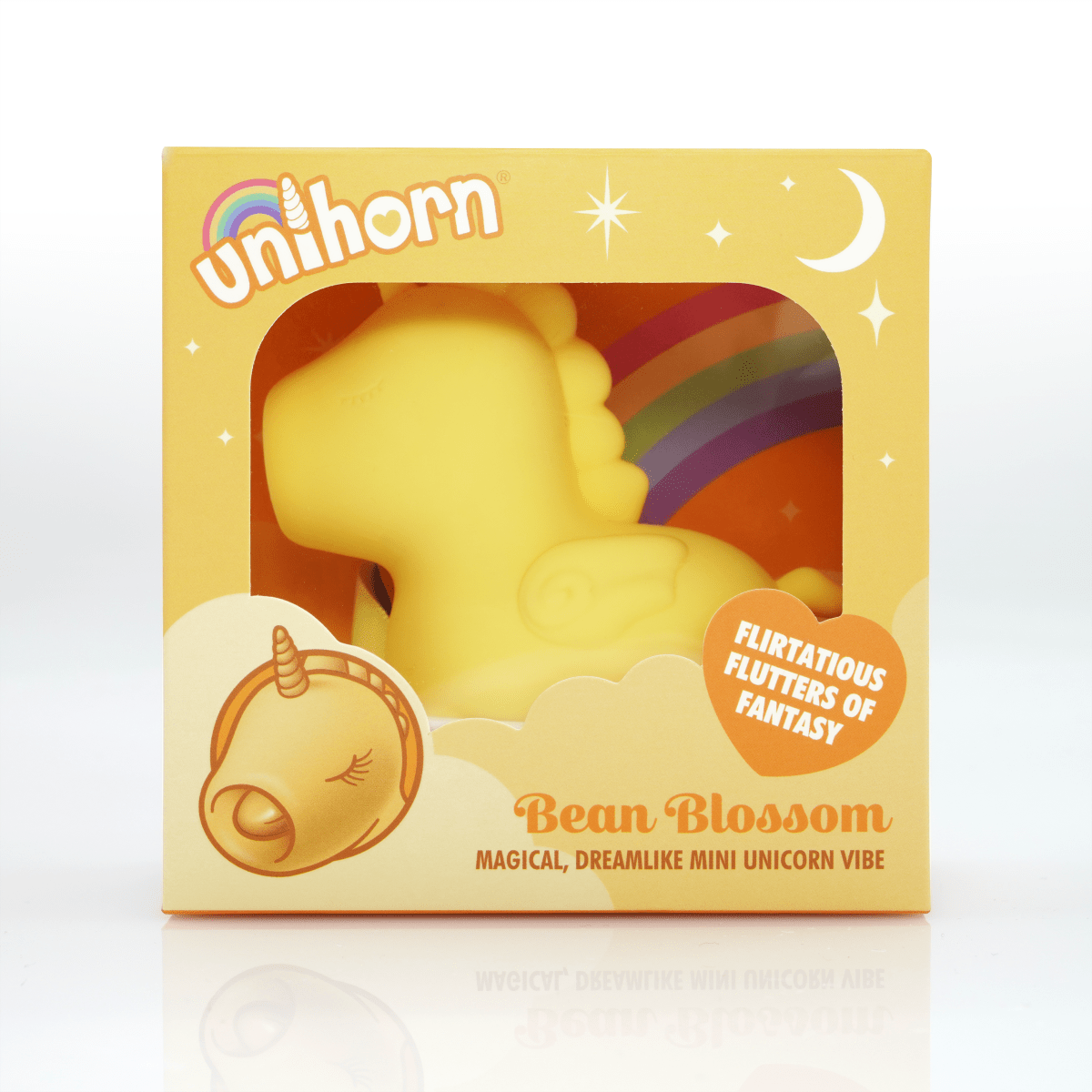 Unihorn Bean Blossom in its box