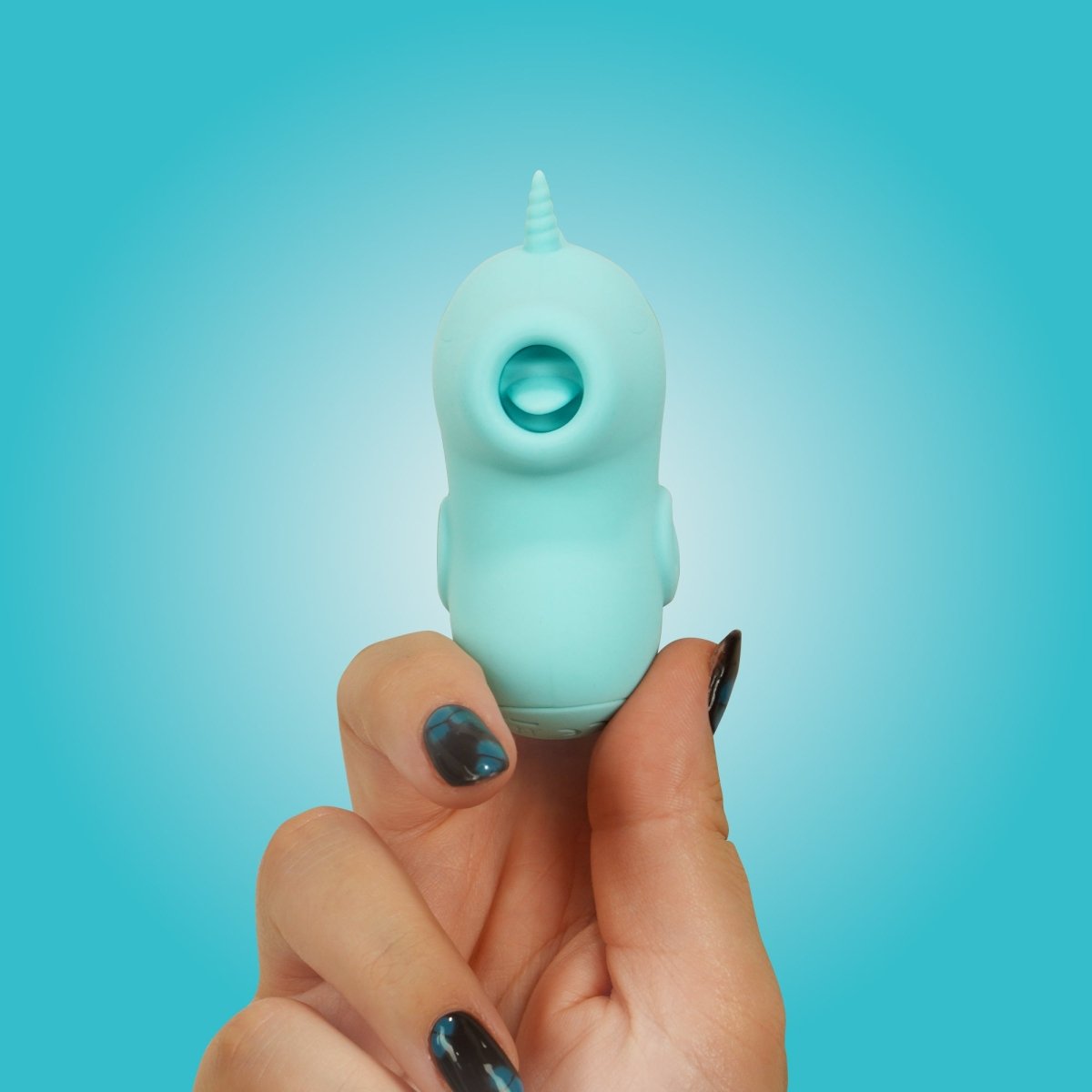Unihorn Tip N Tease finger vibrator lifestyle shot
