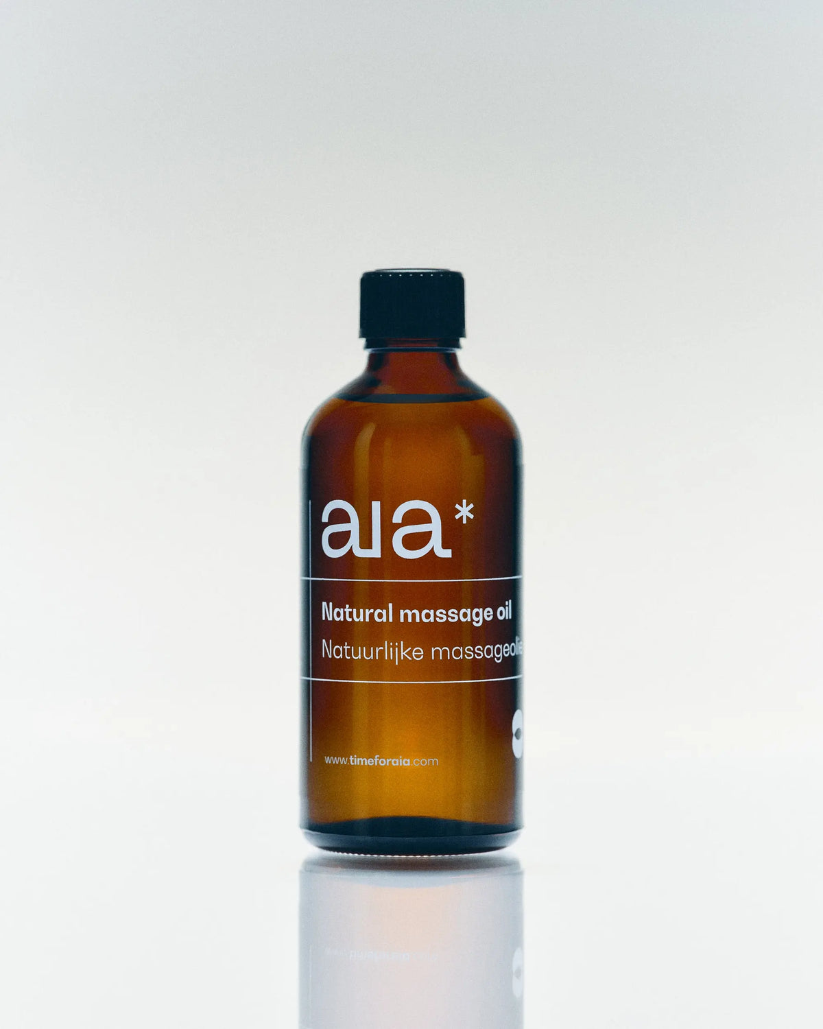 Aia* Massage Oil bottle, product shot