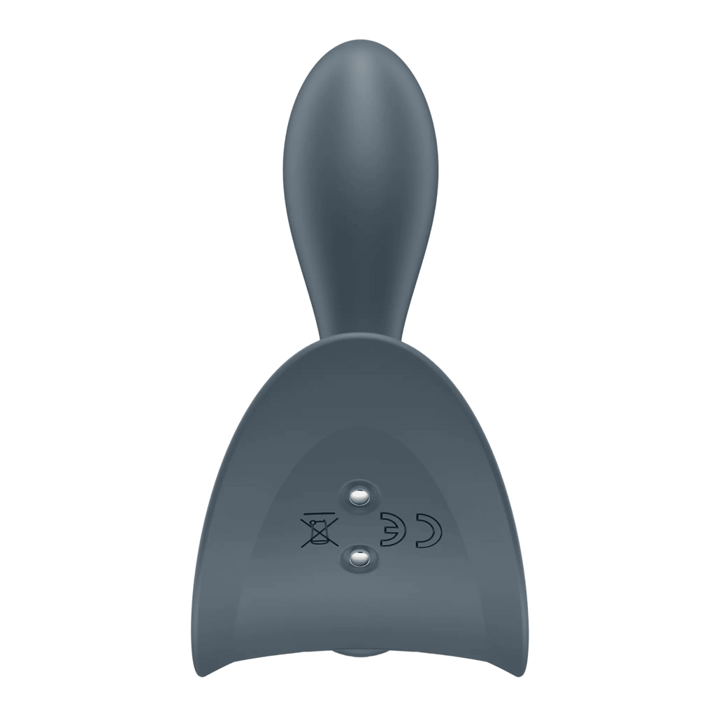 Satisfyer Booty Absolute Beginners 2, base view showing the control button and charging points