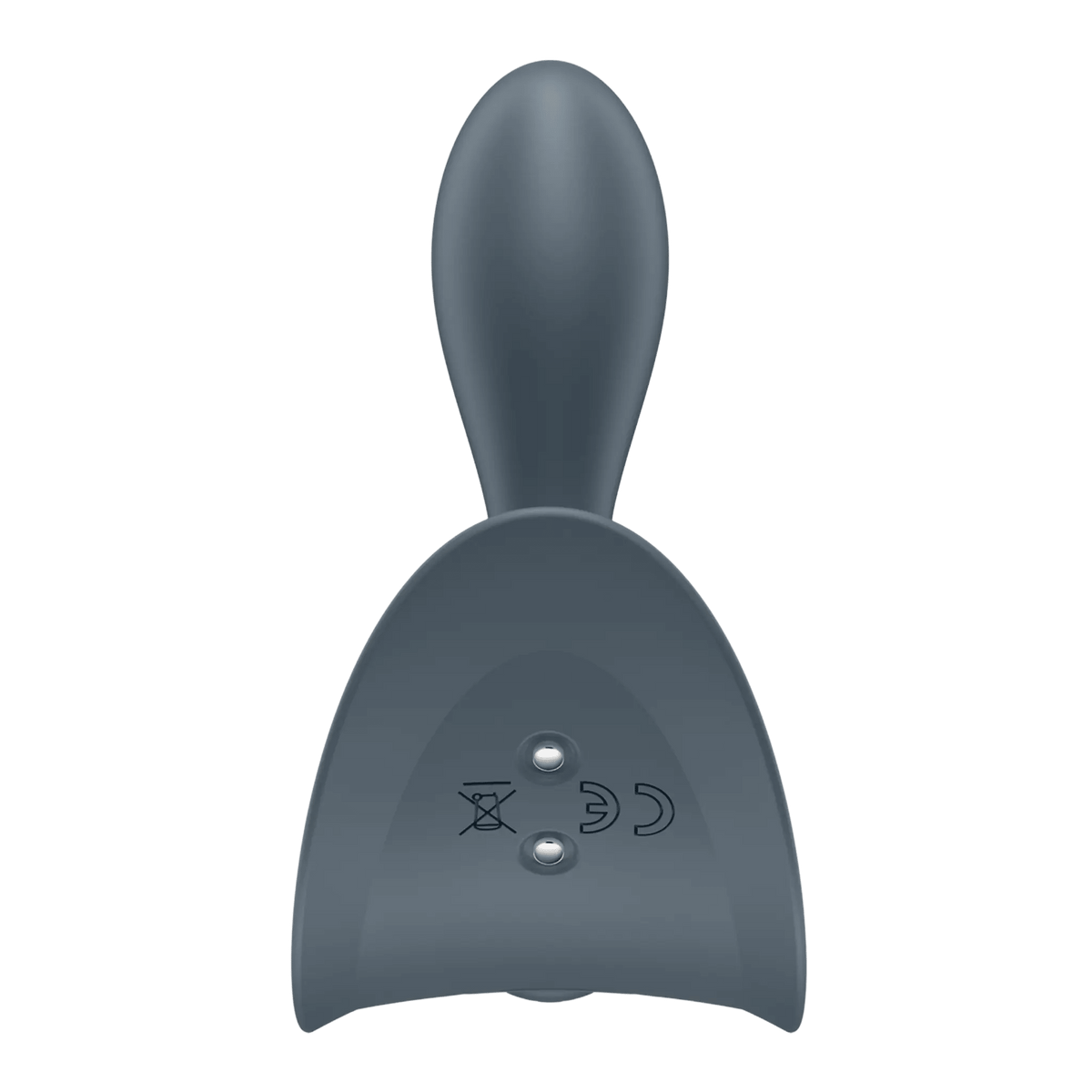 Satisfyer Booty Absolute Beginners 2, base view showing the control button and charging points
