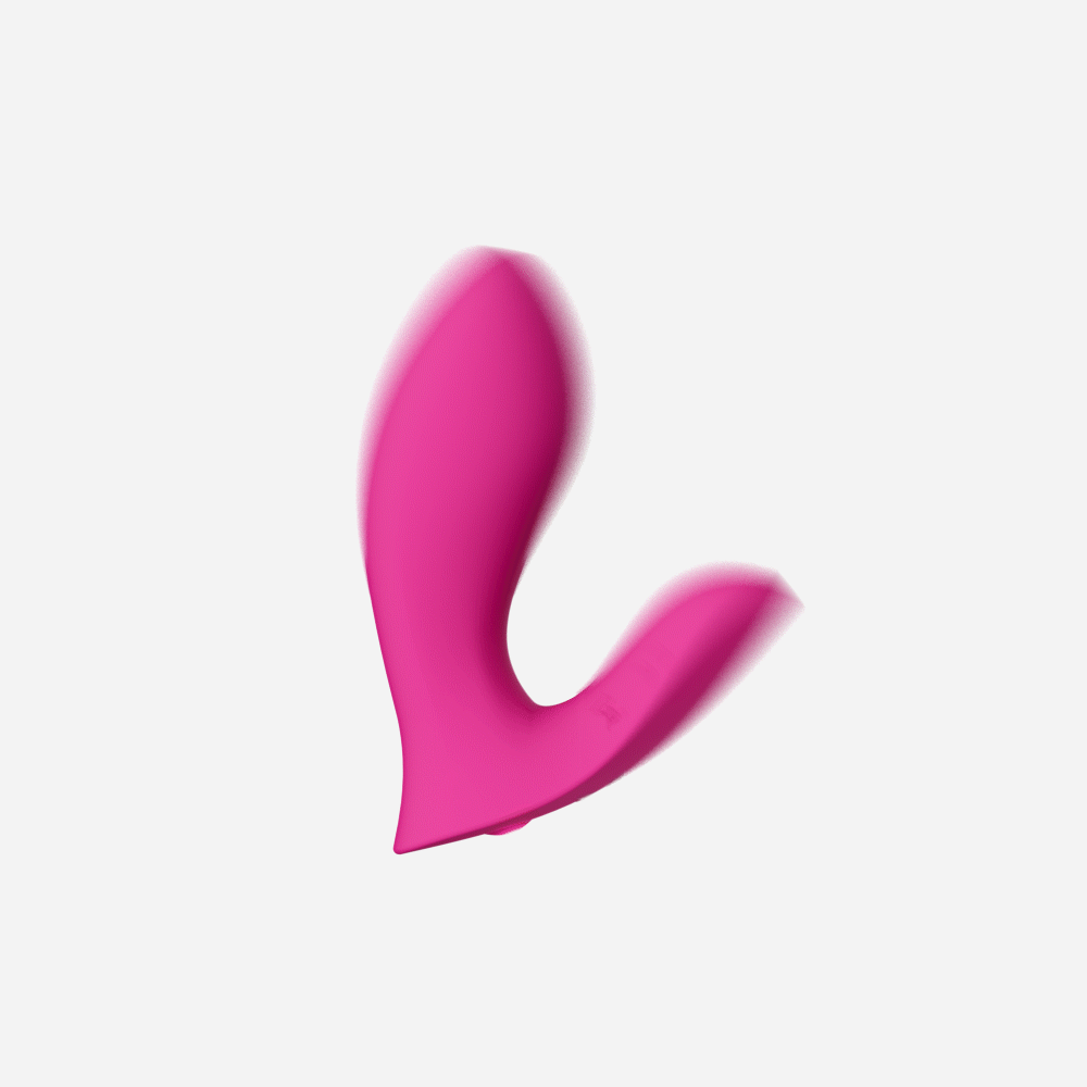 Lovense Flexer - App-Controlled Wearable Panty Vibrator for Clitoral & G-Spot Stimulation