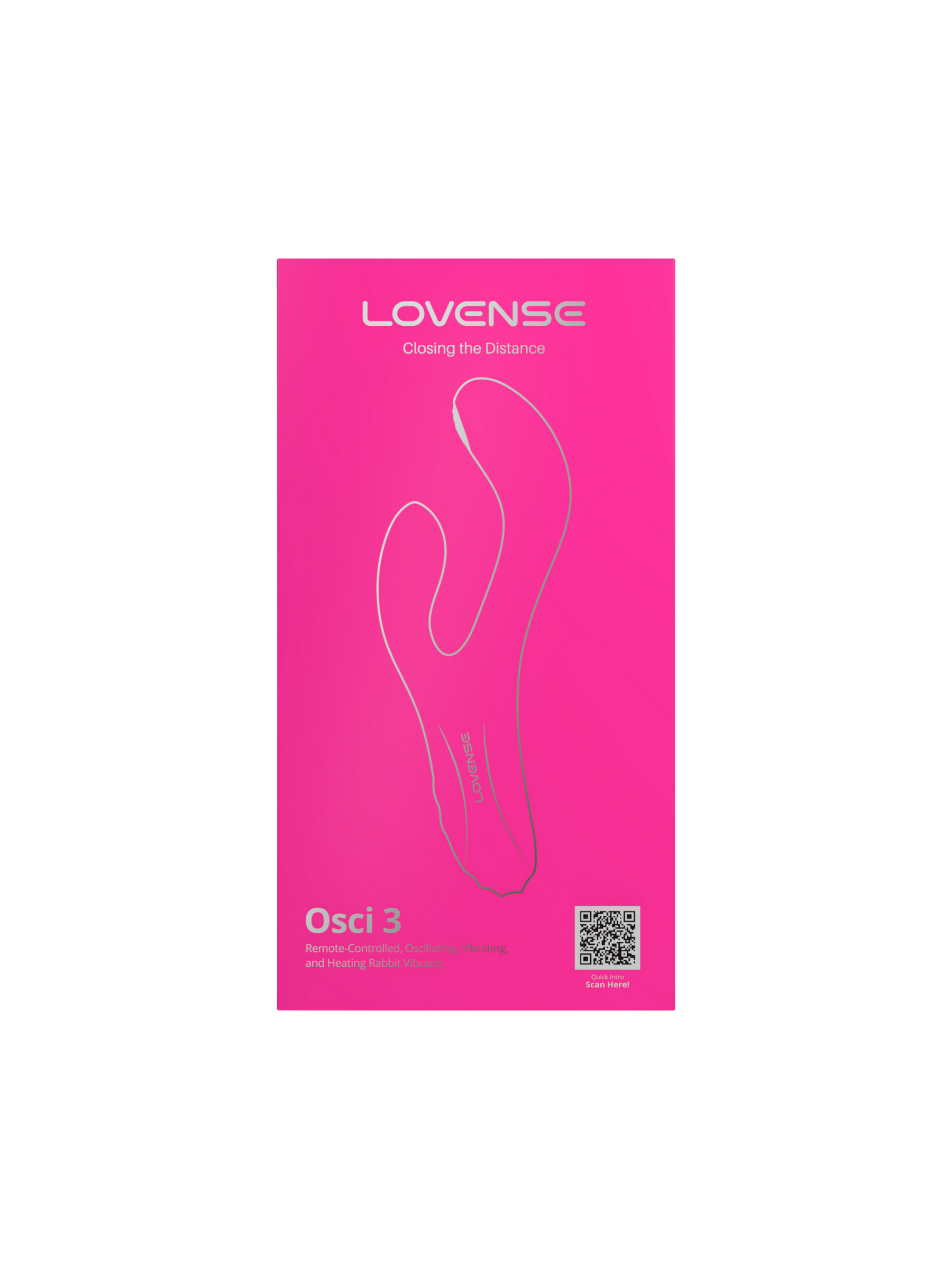 Lovense Osci 3 Rabbit Vibrator - Fable and Femme