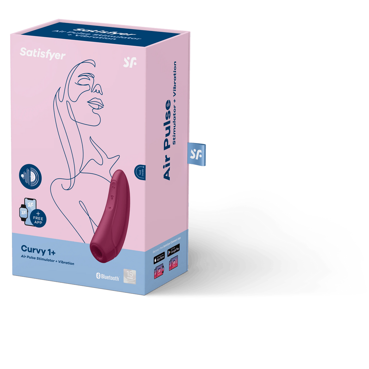 Satisfyer Curvy 1 Plus retail box
