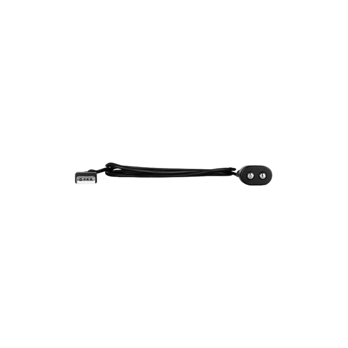 Satisfyer USB charging cable in black, full length