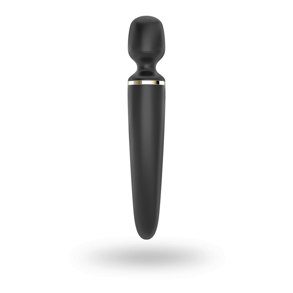 Satisfyer Wand-er Woman in black, back view