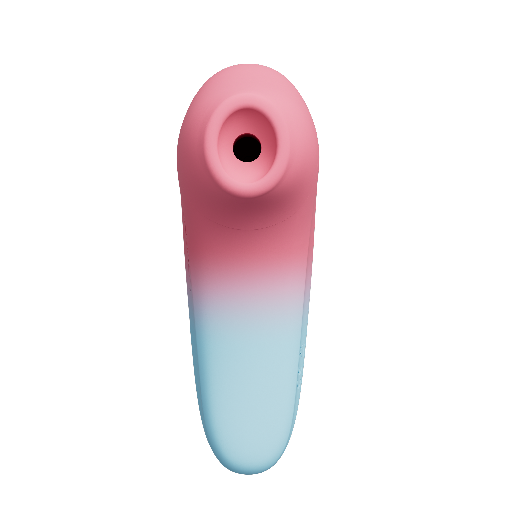 Lovense Tenera 2 clitoral suction vibrator, top-down view straight into the suction opening