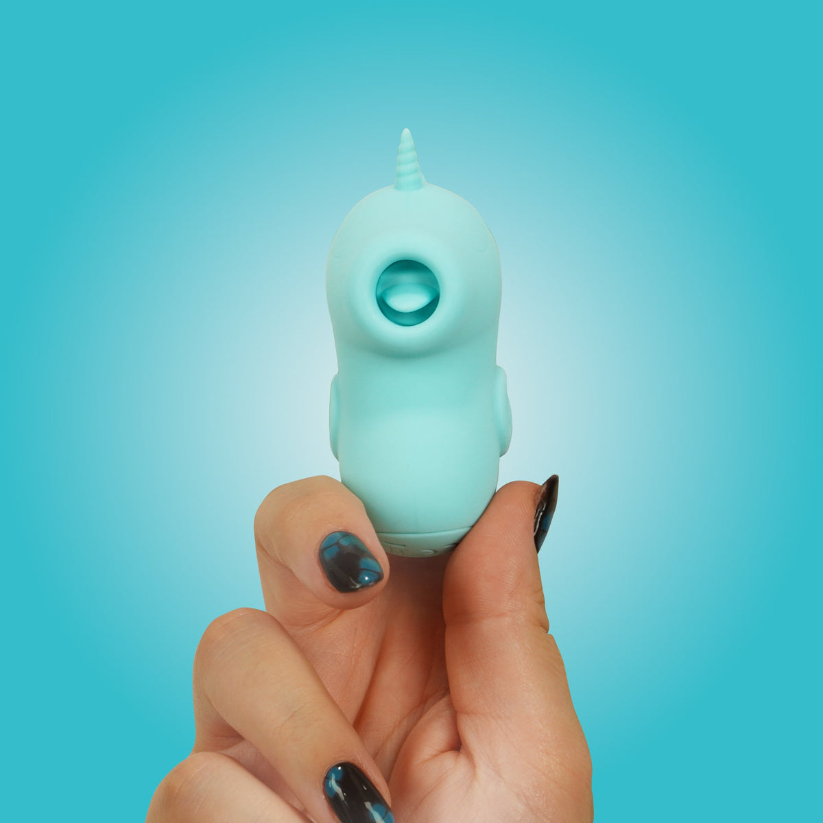 Unihorn Tip N Tease finger vibrator lifestyle shot
