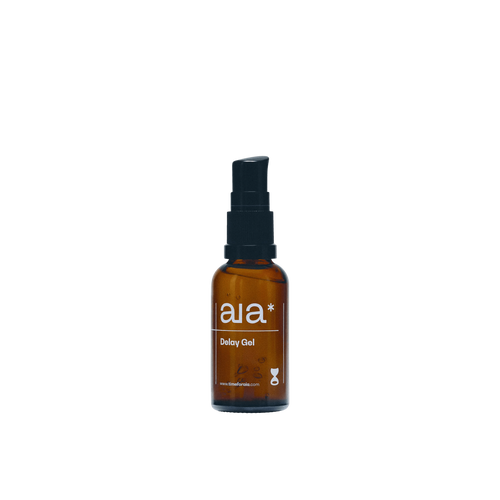 Aia* Delay Gel 30ml bottle and box