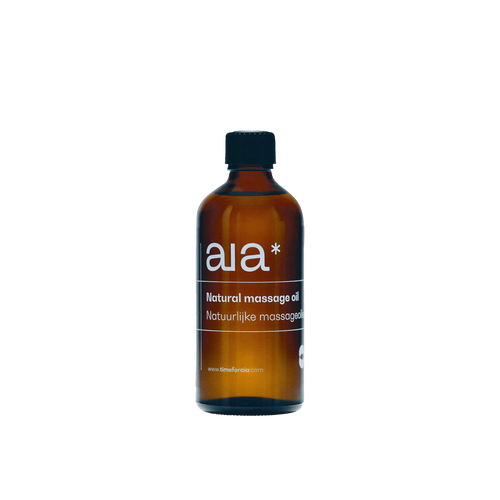 Aia* Massage Oil bottle, front view