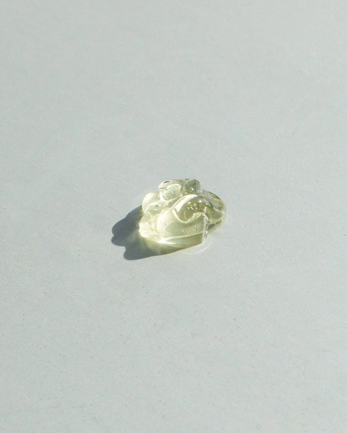 Close-up of the Aia* Stimulating Gel pump nozzle