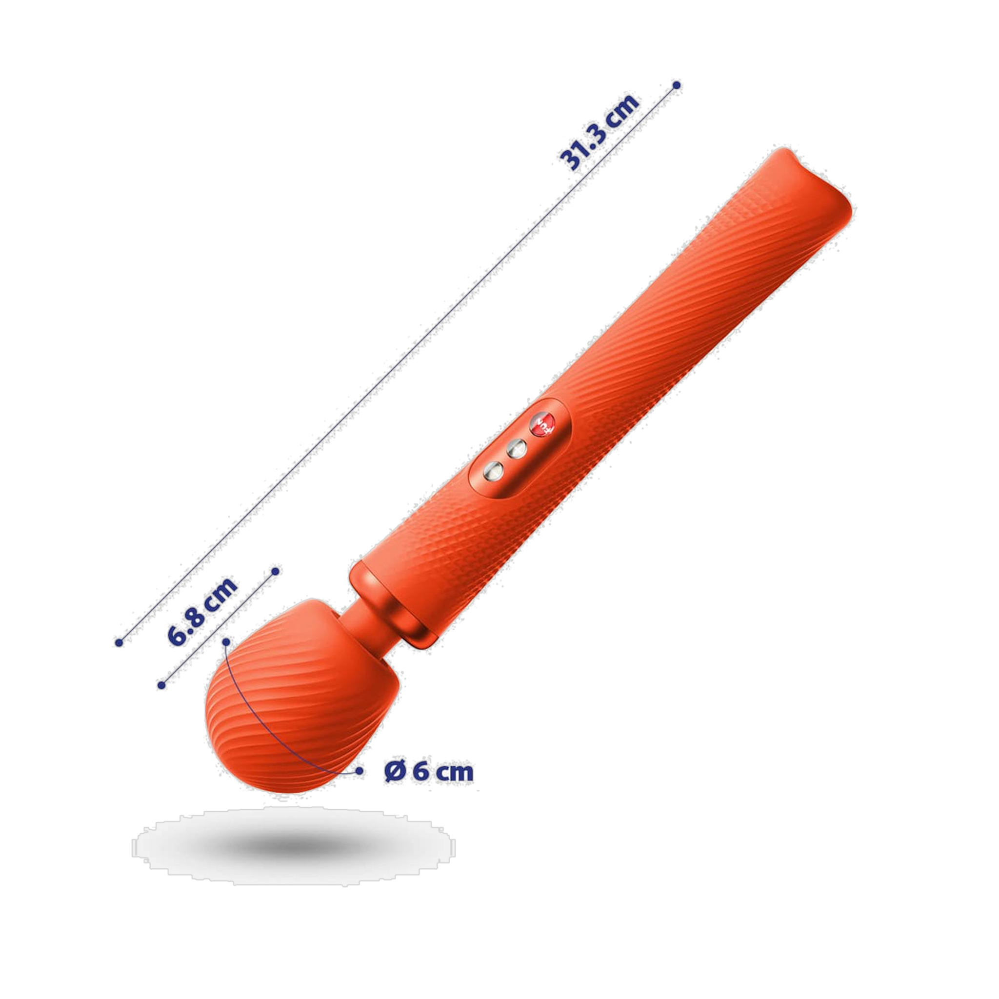 Fun Factory Vim wand vibrator size and dimensions