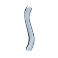 Clarity Celestial Curve glass dildo, transparent background