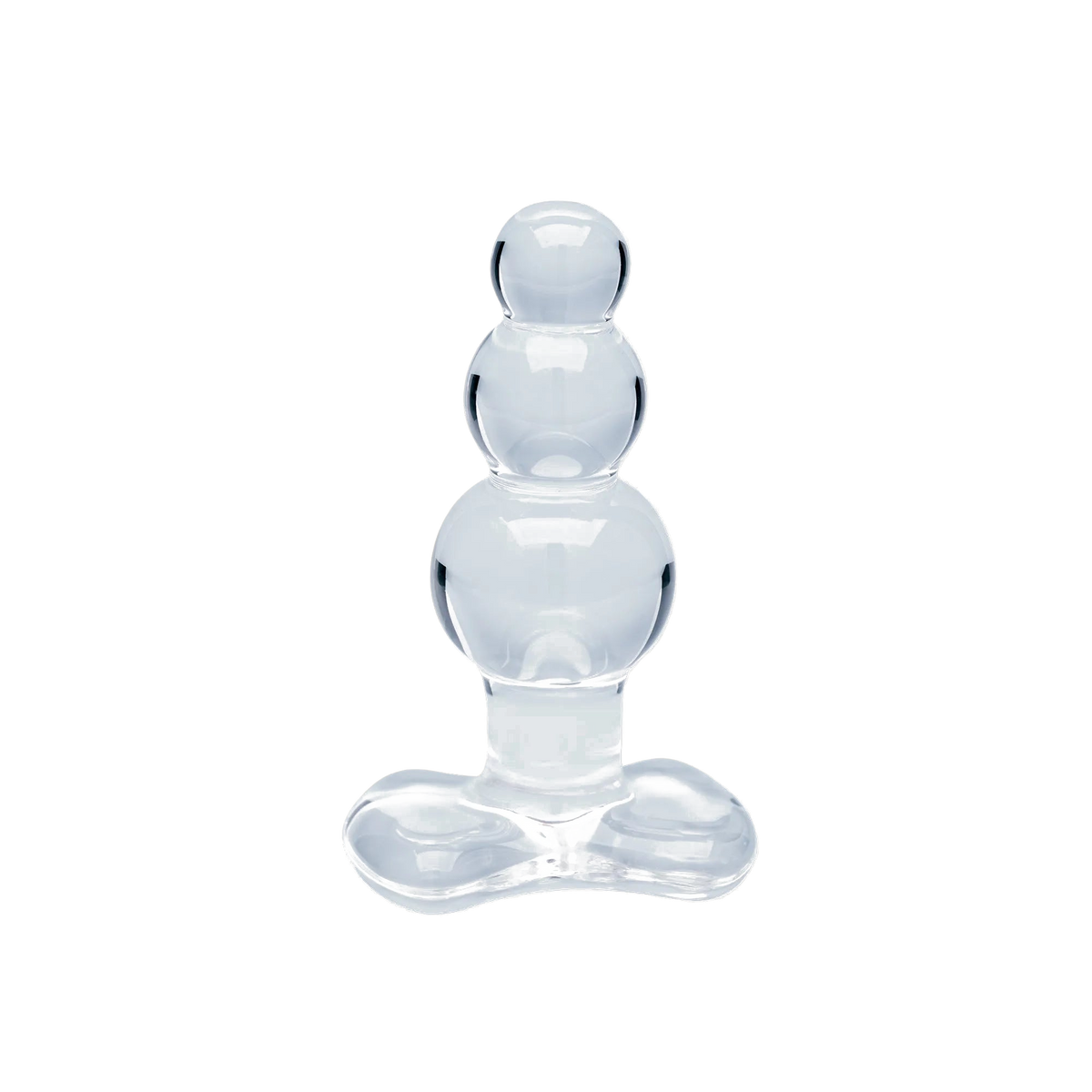 Clarity Utopian Reverie glass dildo, transparent background