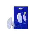 Dame Lay wearable panty vibrator, Ice Blue, front view