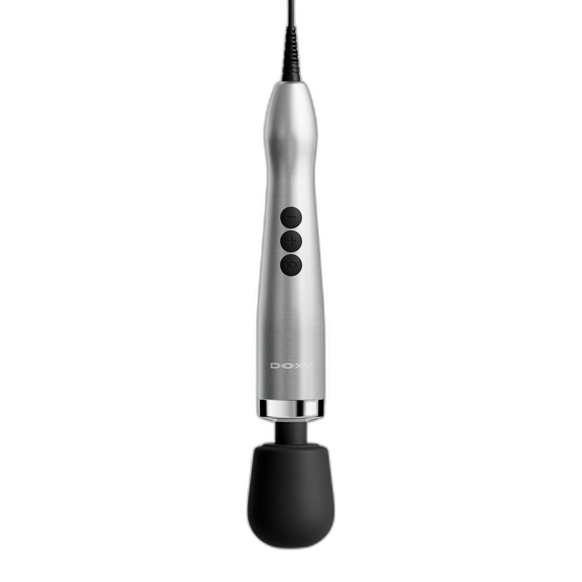 Doxy Die Cast Max Plug-in wand massager in Silver