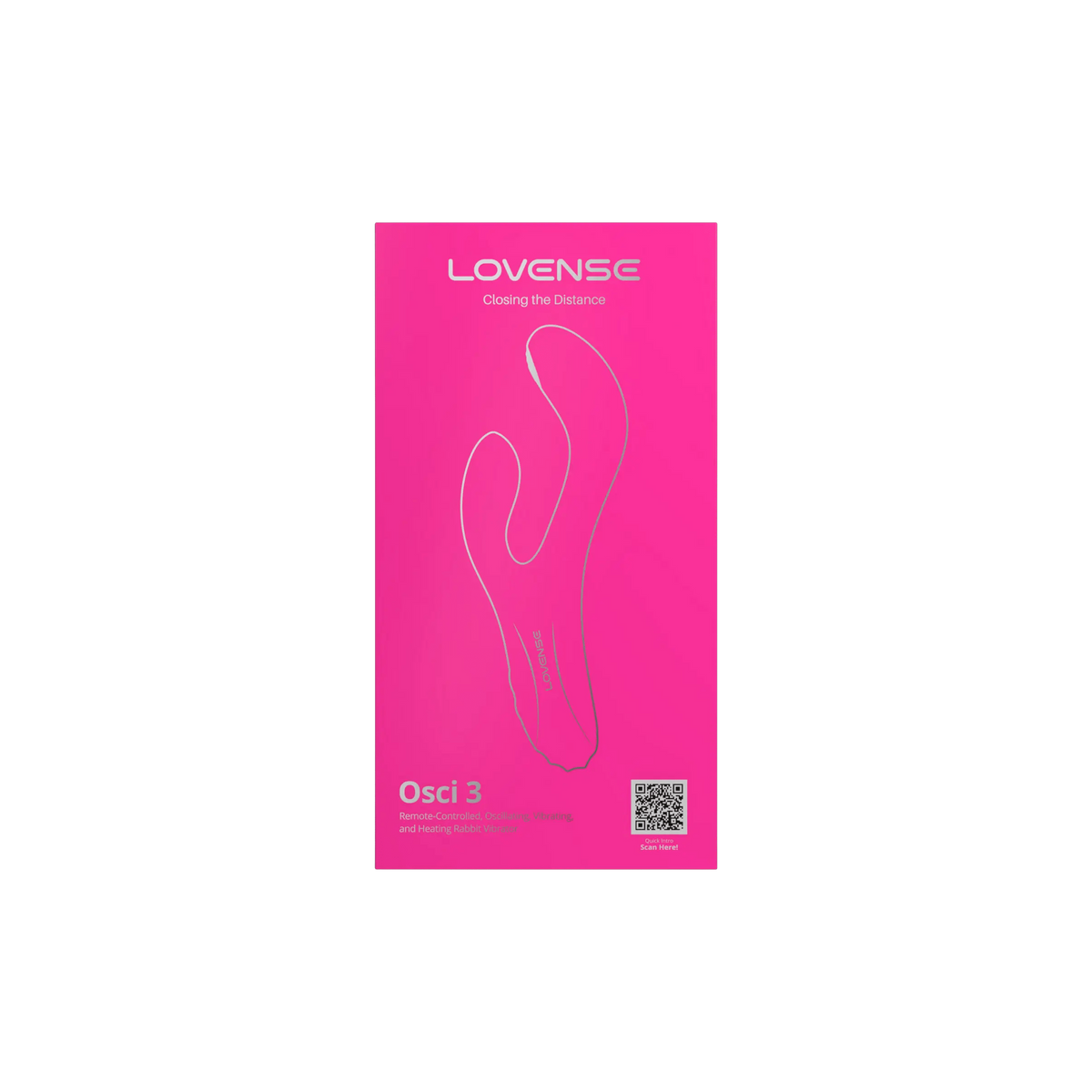 Lovense Osci 3 Rabbit Vibrator - Fable and Femme