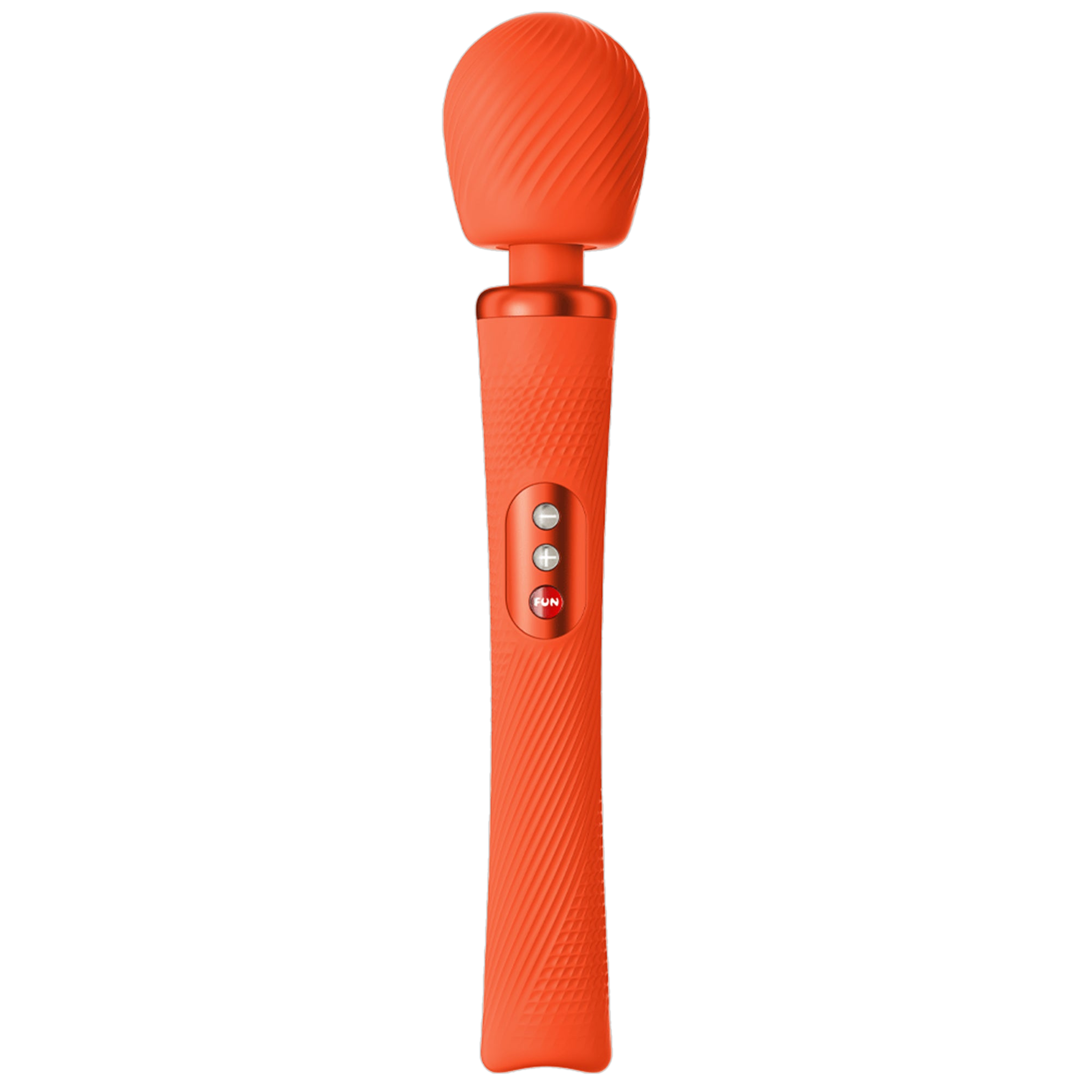Fun Factory Vim wand vibrator, Sunrise Orange, front view