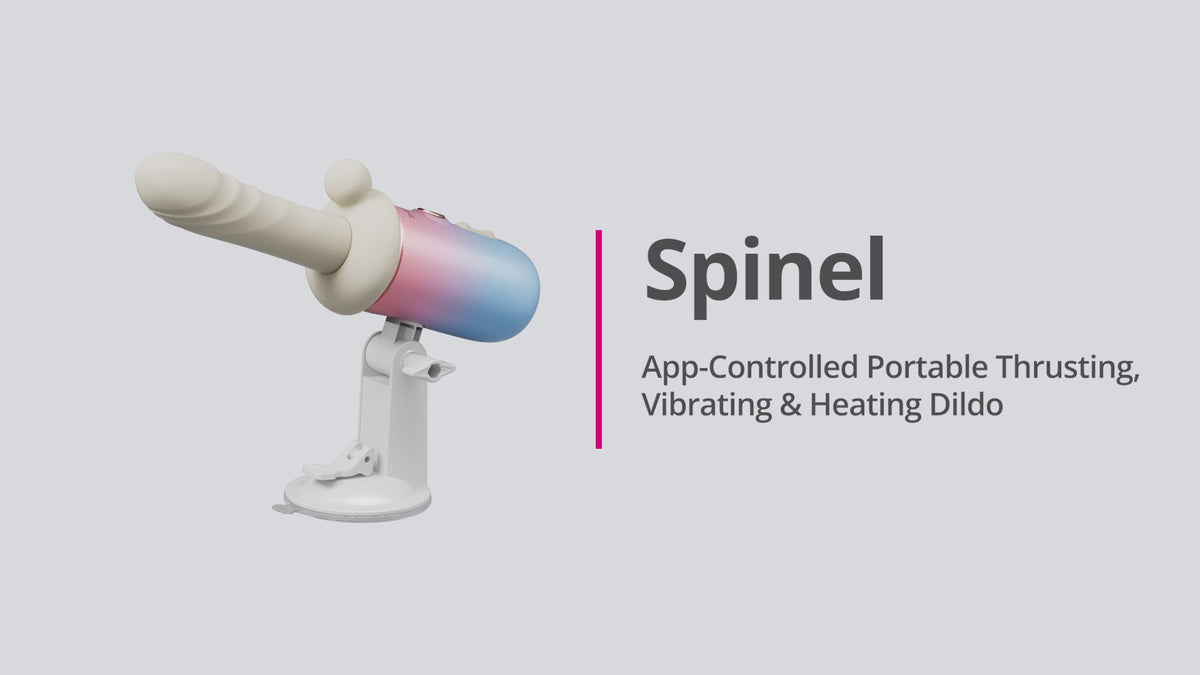 Lovense Spinel — App-Controlled Thrusting, Vibrating & Heating Dildo