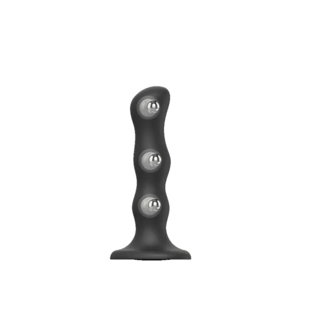 Strap On Me Geisha Balls Dildo in Purple, X-ray view of the three inner balls