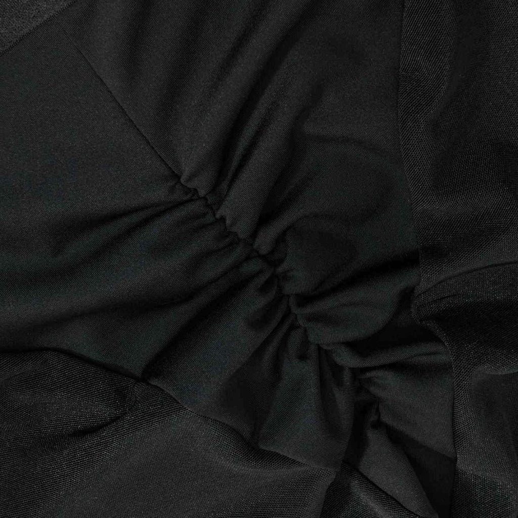 Strap On Me Halo Lingerie Harness, ruched back close-up