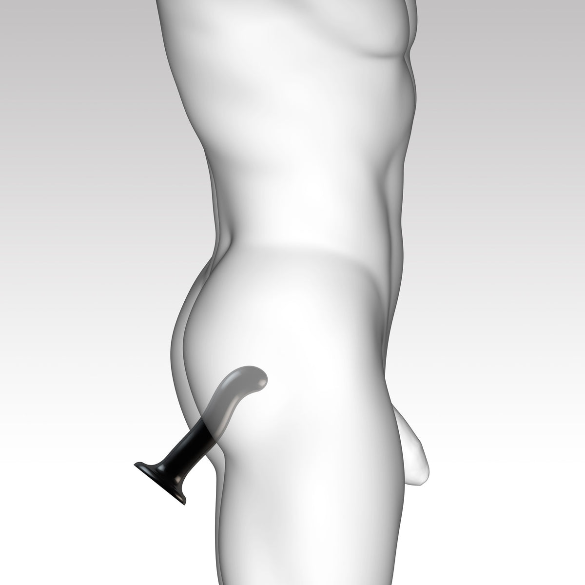 Strap On Me P&G Spot Dildo, how it targets the P-spot