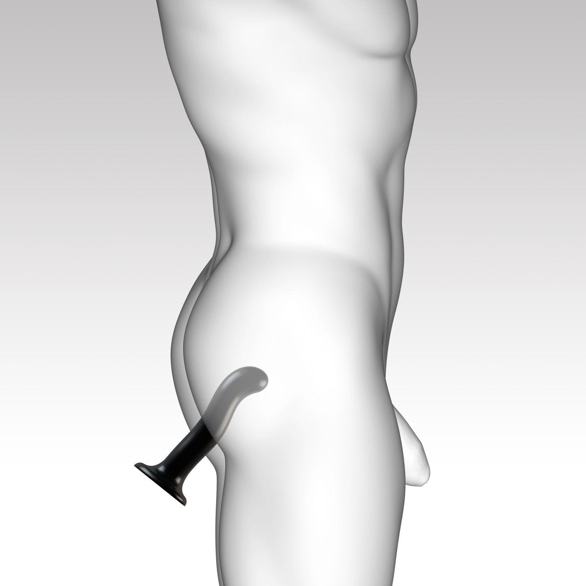 Strap On Me P&G Spot Dildo, how it targets the P-spot