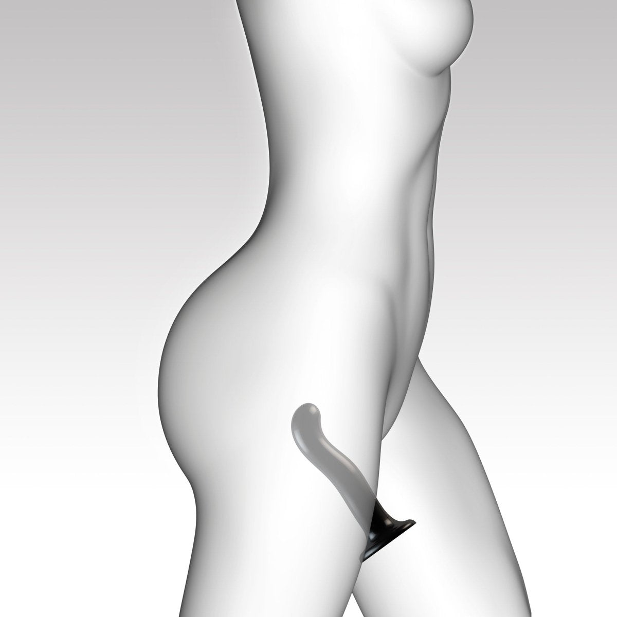 Strap On Me P&G Spot Dildo, how it targets the G-spot