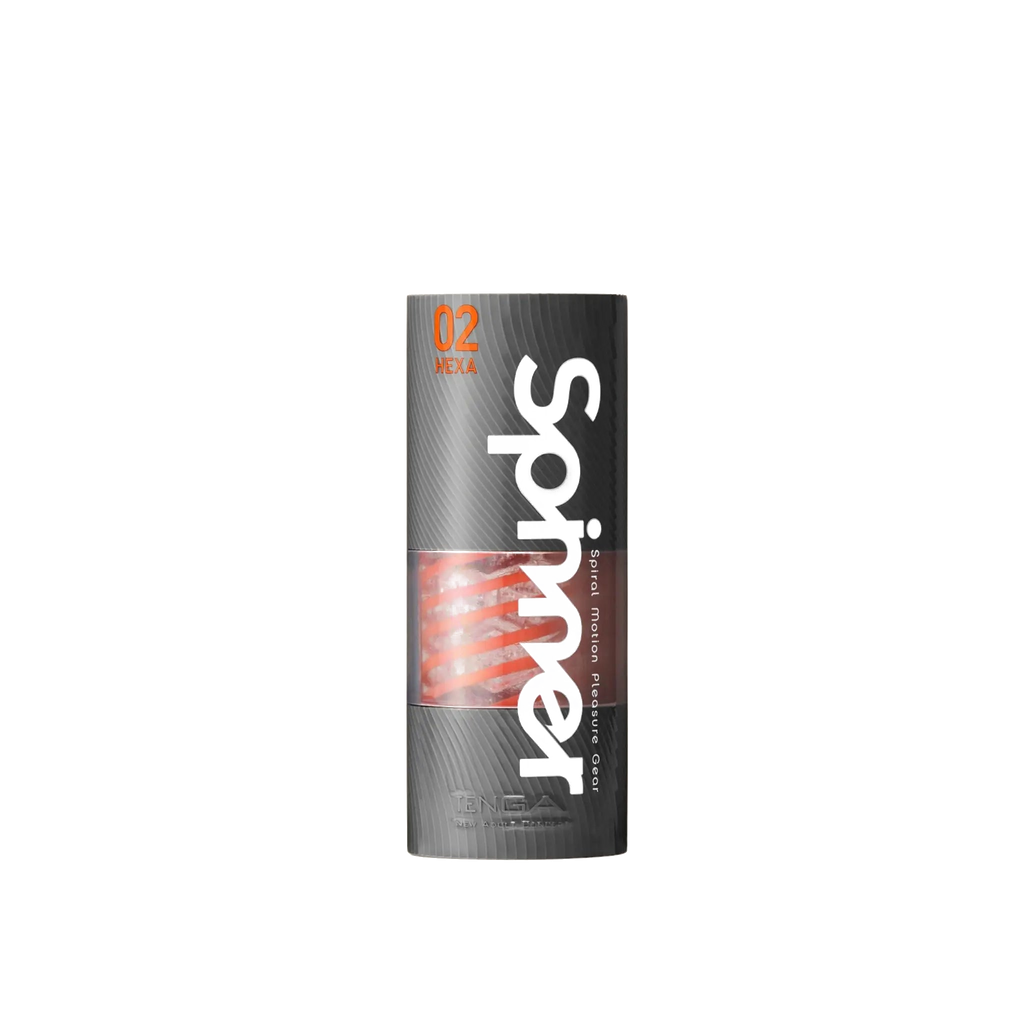 TENGA Spinner 02 Hexa, transparent background