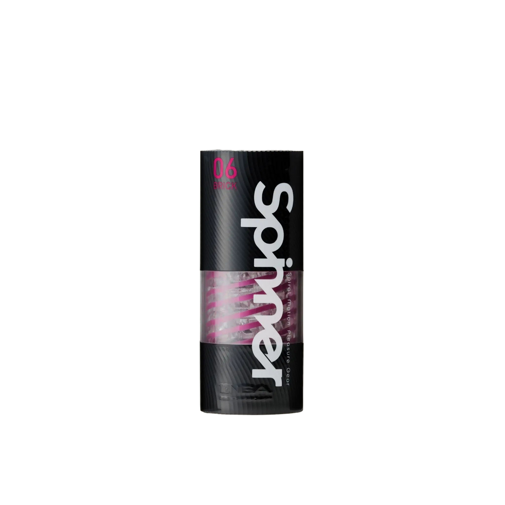 TENGA Spinner 06 Brick, transparent background